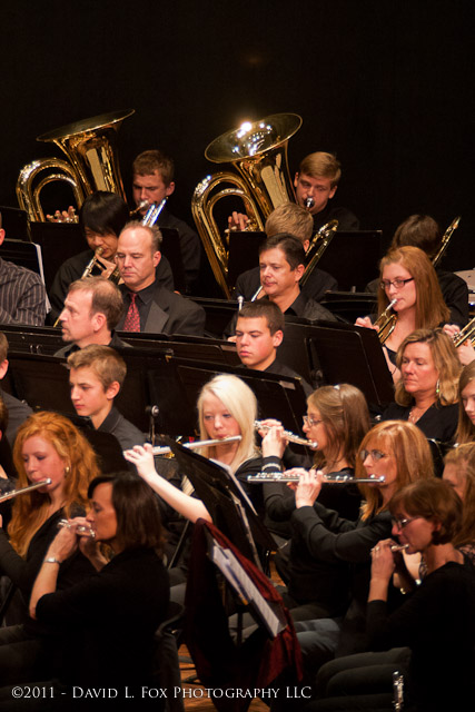 2011 8pm Encore Winds-White Christmas-Milliken Auditorium